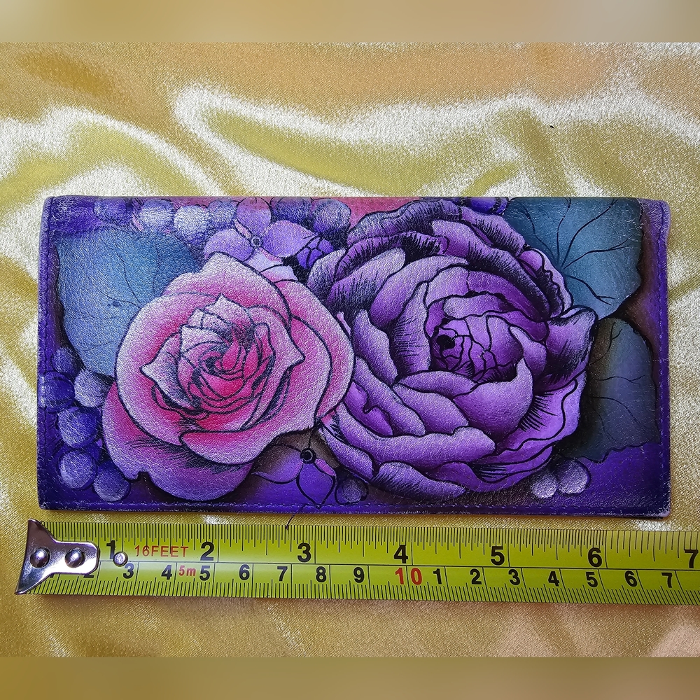 Anuschka wallet/checkbook holder